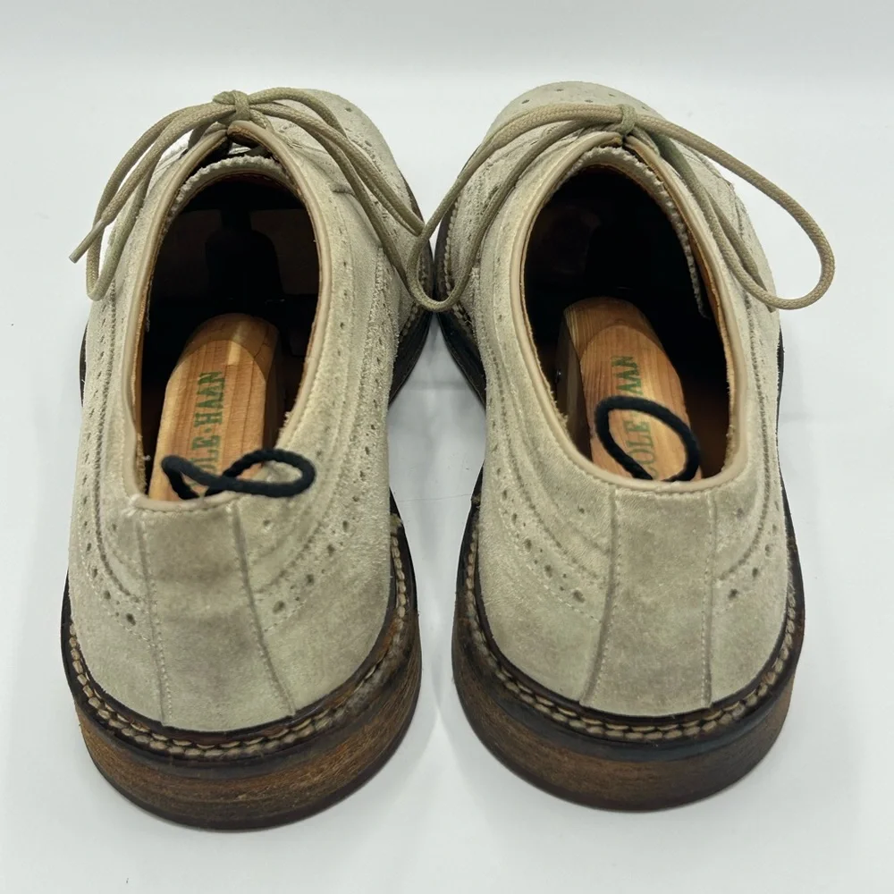 Mr B’s for ALDO, suede wingtip oxfords, US size 10, Good condition